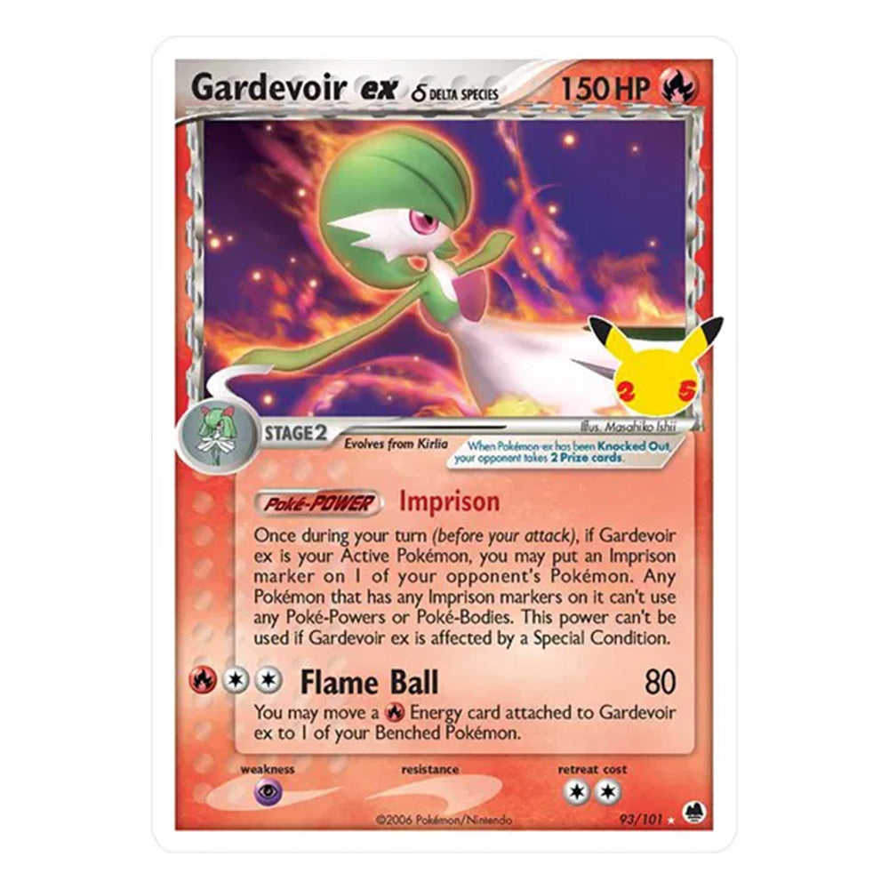 Gardevoir ex (Delta Species) - 93/101 (Celebrations)