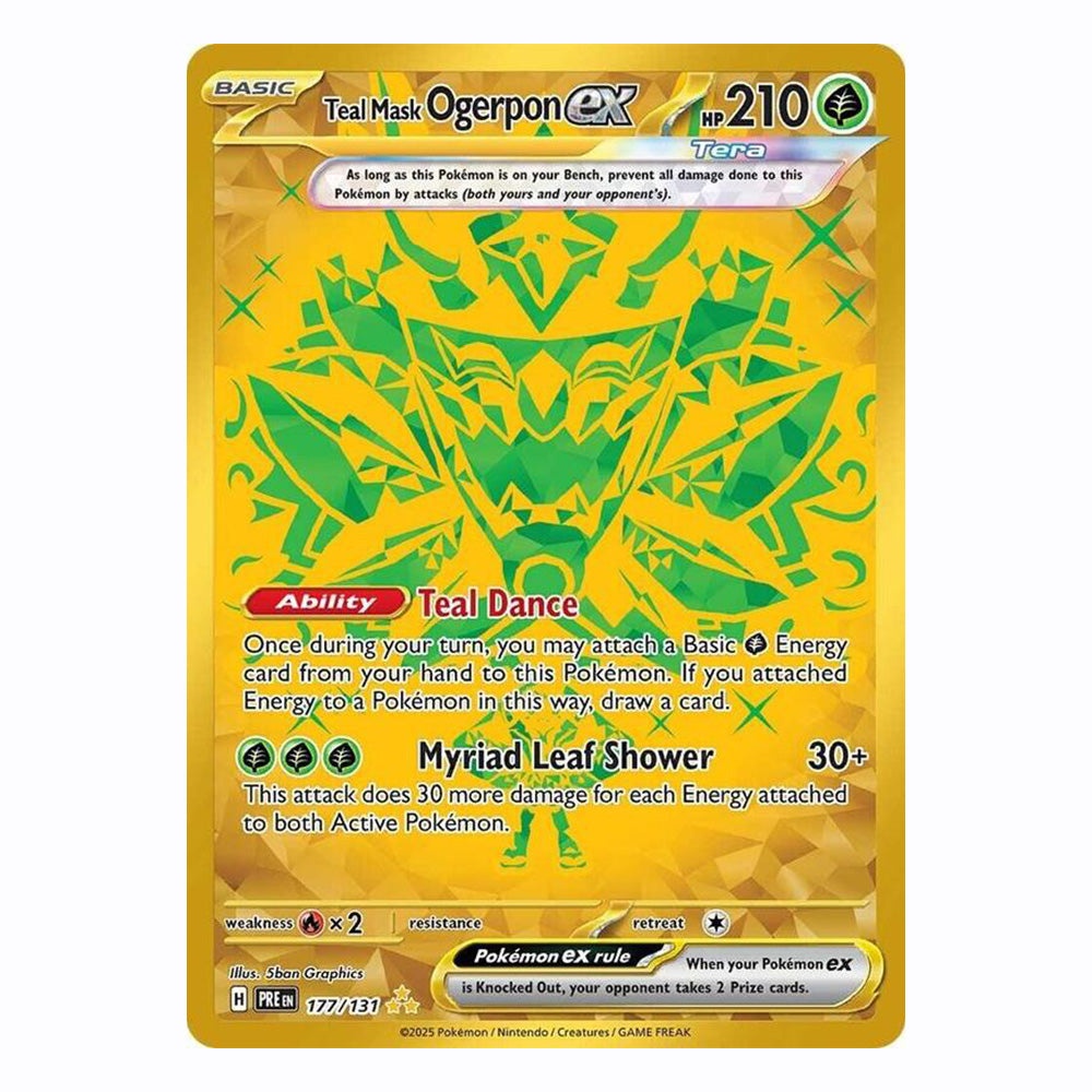 Teal Mask Ogerpon ex - 177/131