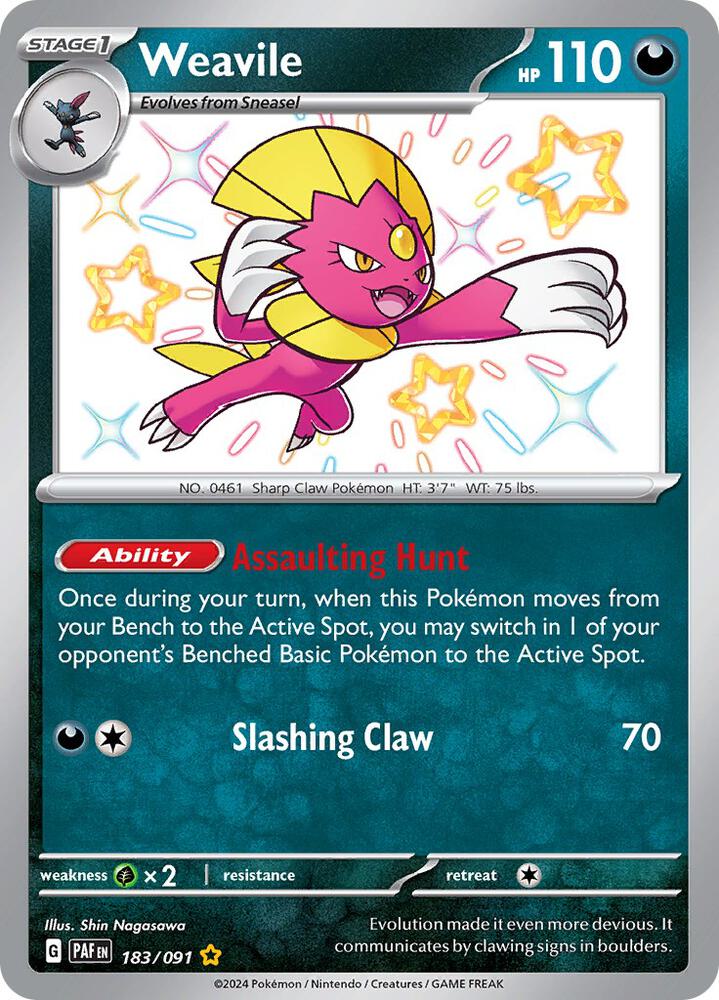 Weavile - 183/091