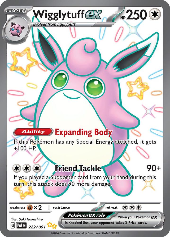 Wigglytuff ex - 222/091