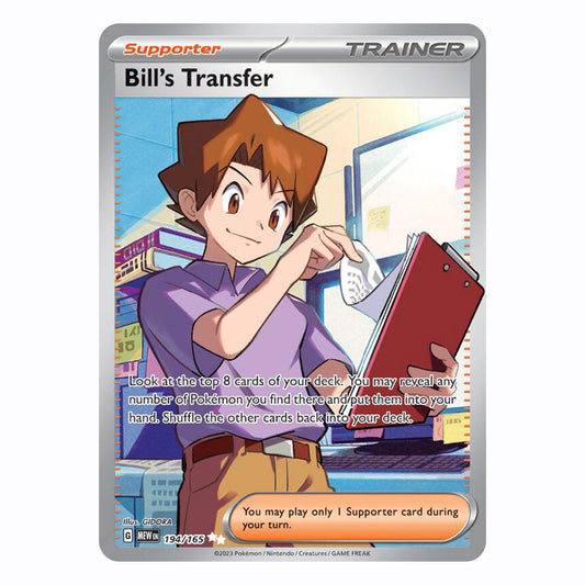 Bill's Transfer - 194/165