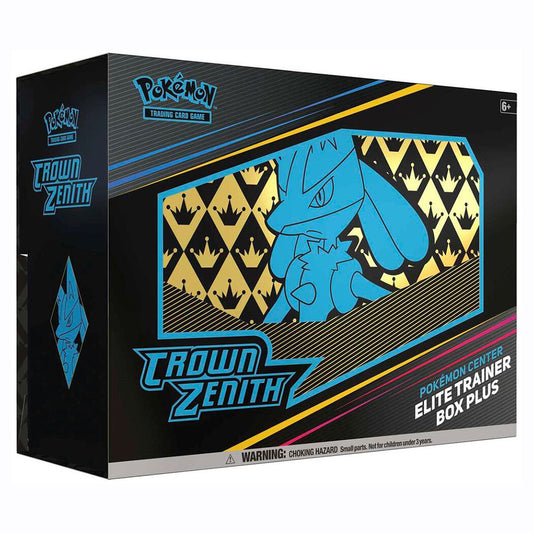 Crown Zenith Pokemon Center Elite Trainer Box Plus