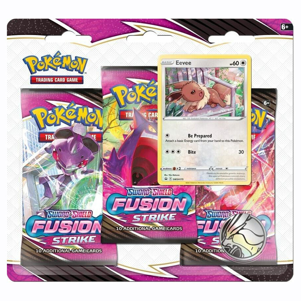 Fusion Strike 3 Pack Blister [Eevee]