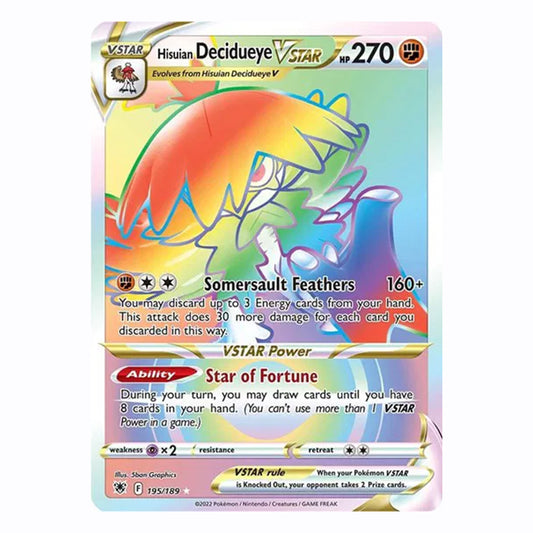 Hisuian Decidueye VSTAR (Secret) - 195/189