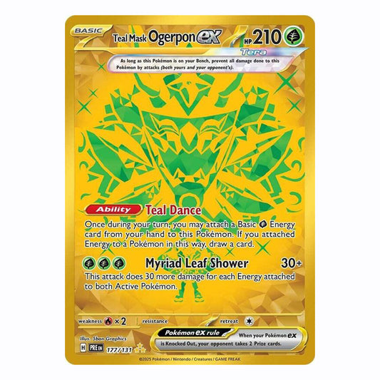 Teal Mask Ogerpon ex - 177/131