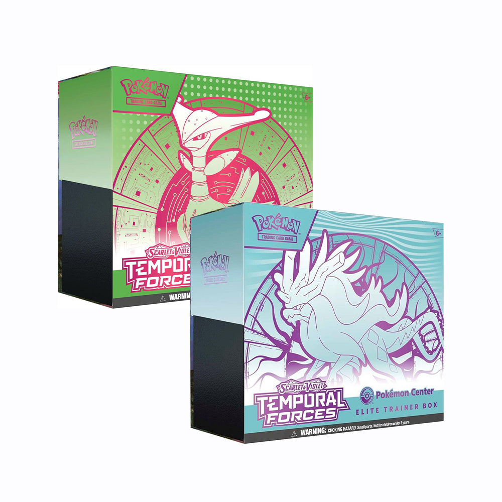Temporal Forces Pokemon Center Elite Trainer Box SET